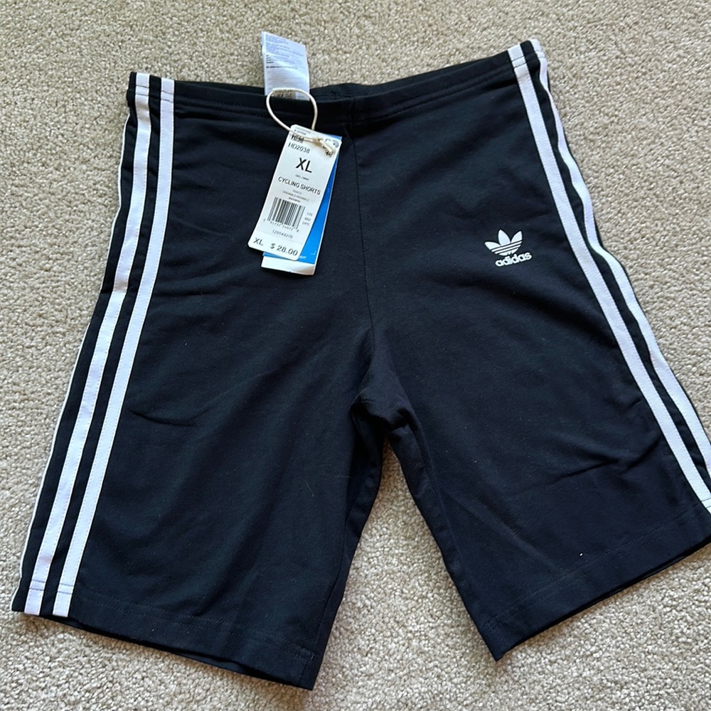 Girls Adidas Biker Shorts